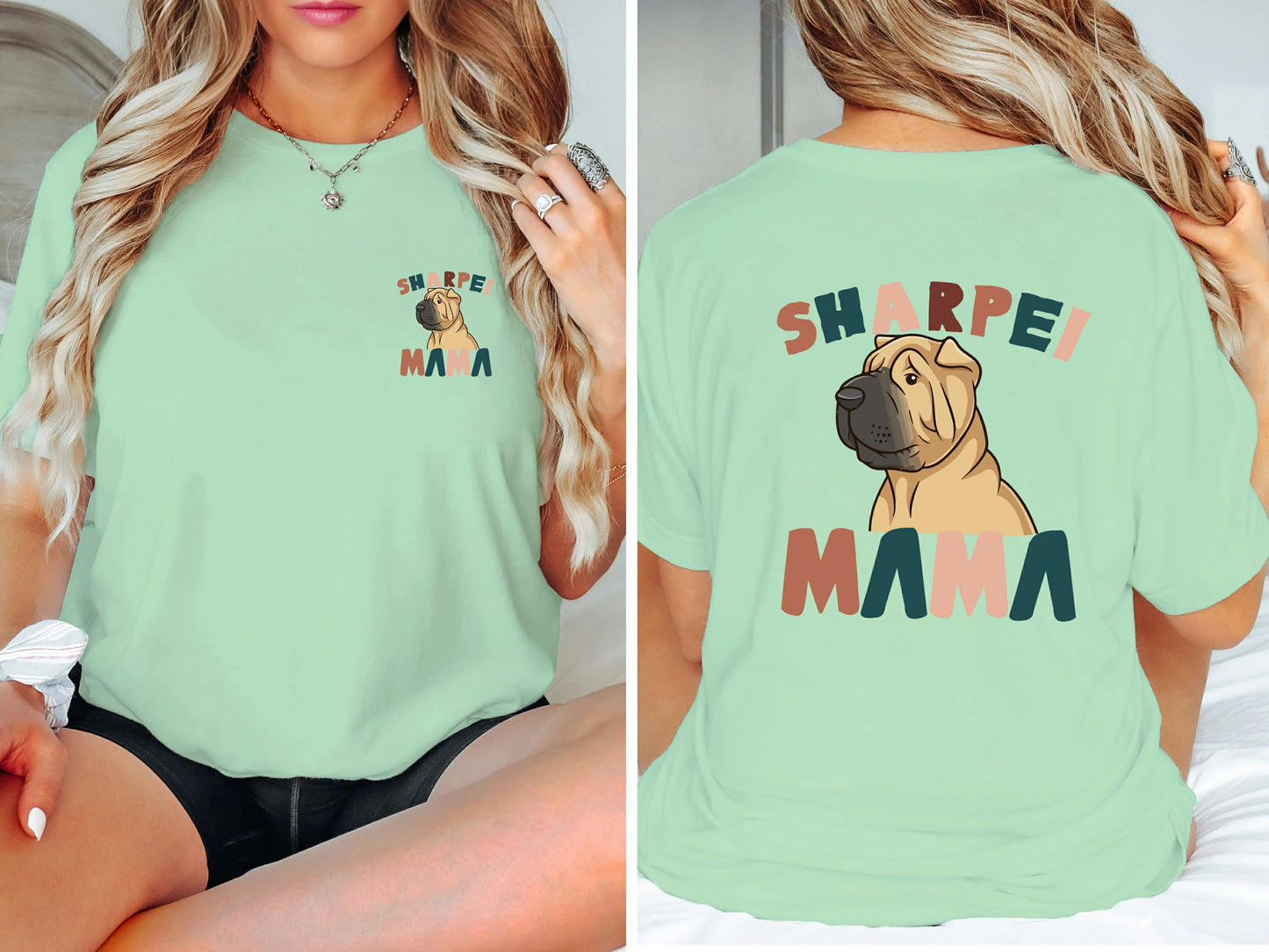 Shar Pei Mama Classic T-Shirts