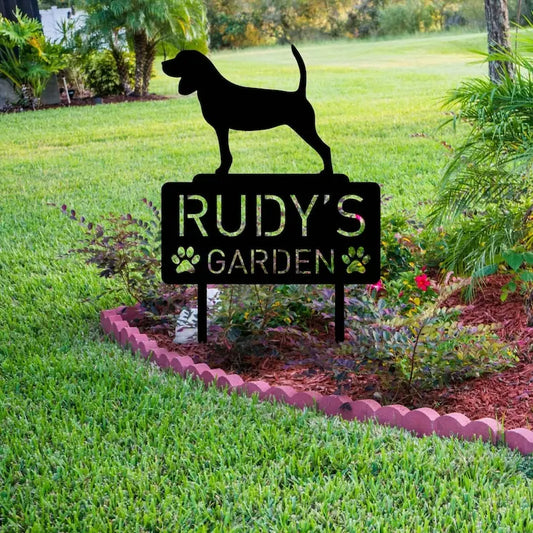 Custom Pet Metal Memorial Garden Stake