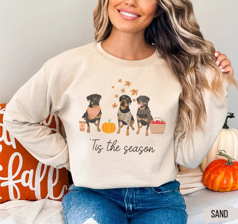 Rottweiler Fall Season Shirt