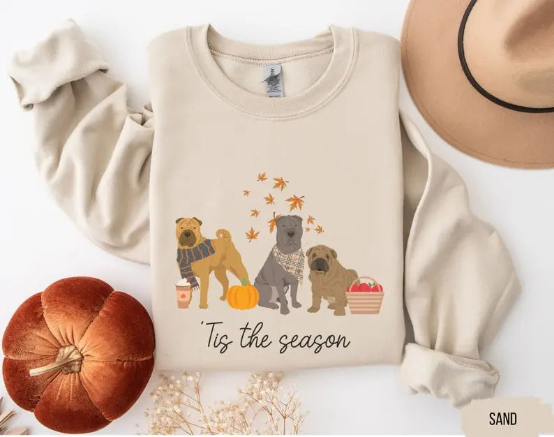 Sharpei Fall Season Shirt