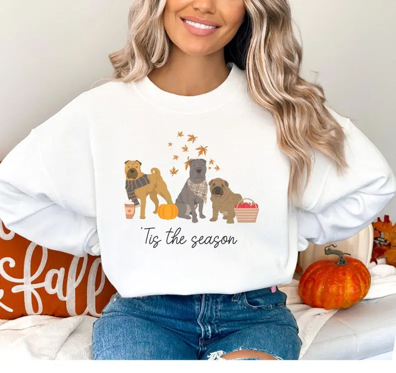 Sharpei Fall Season Shirt