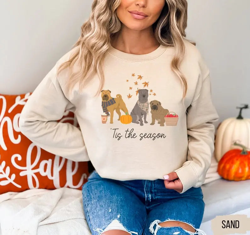 Sharpei Fall Season Shirt