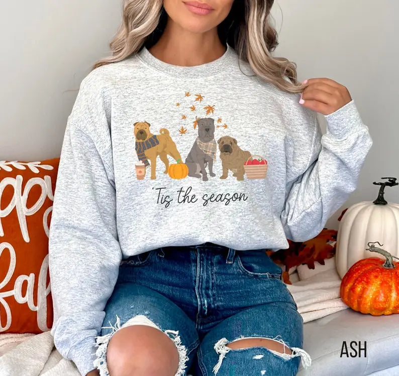 Sharpei Fall Season Shirt