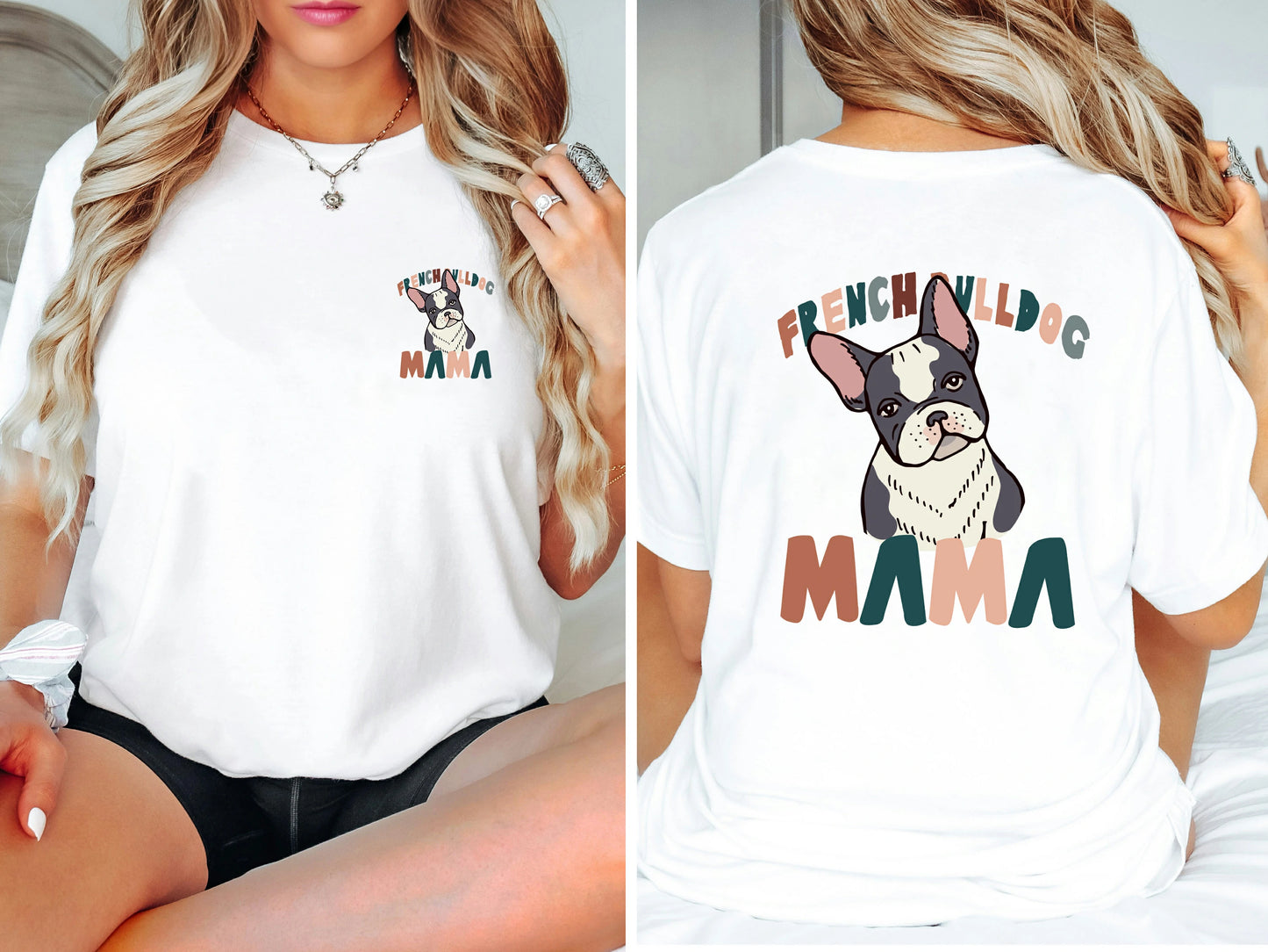 Frenchie Mama Classic T-Shirts