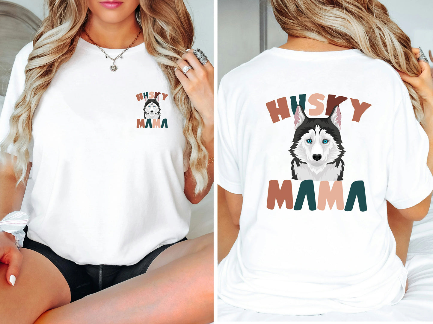 Husky Mama Classic T-Shirts