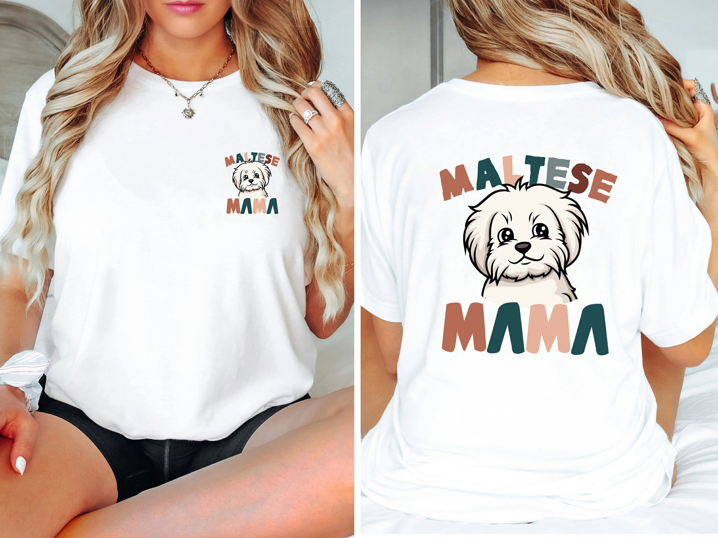 Maltese Mama Classic T-Shirts