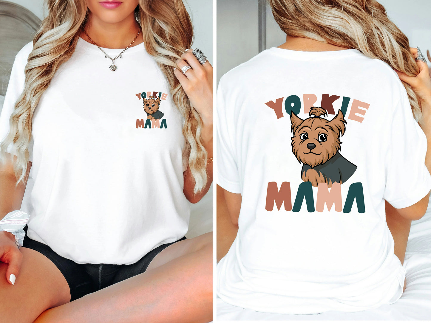 Yorkie Mama Classic T-Shirts