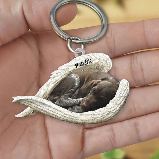 Gs Pointer Sleeping Angel Keyring