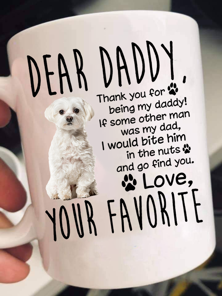 Dear Maltese Dad Mugs