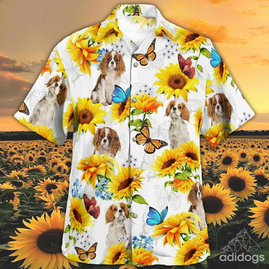 Cavalier Sunflower Hawaii Shirt