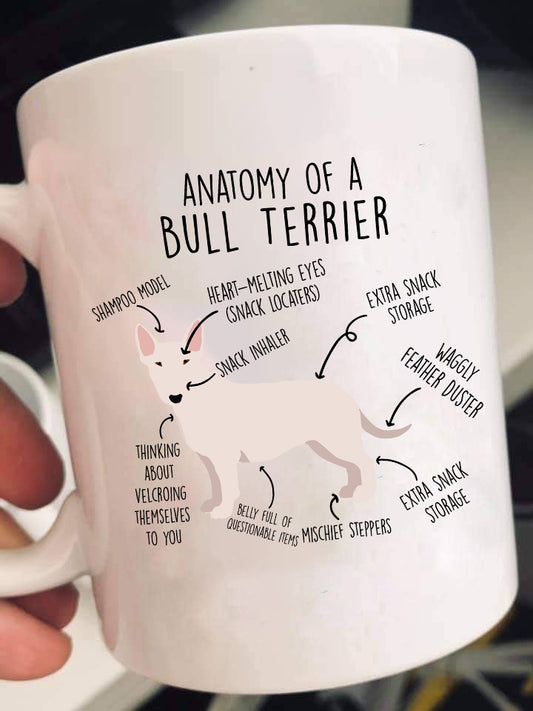 Anatomy Of A Bull Terrier Shirts & Gifts