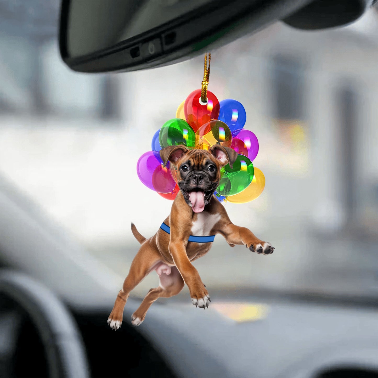 Boxer Car Hanging Pendants