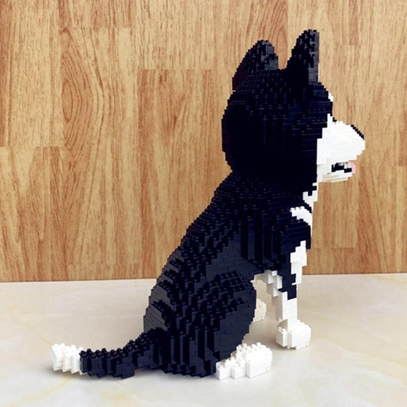 3D Husky Building Blocks Toy