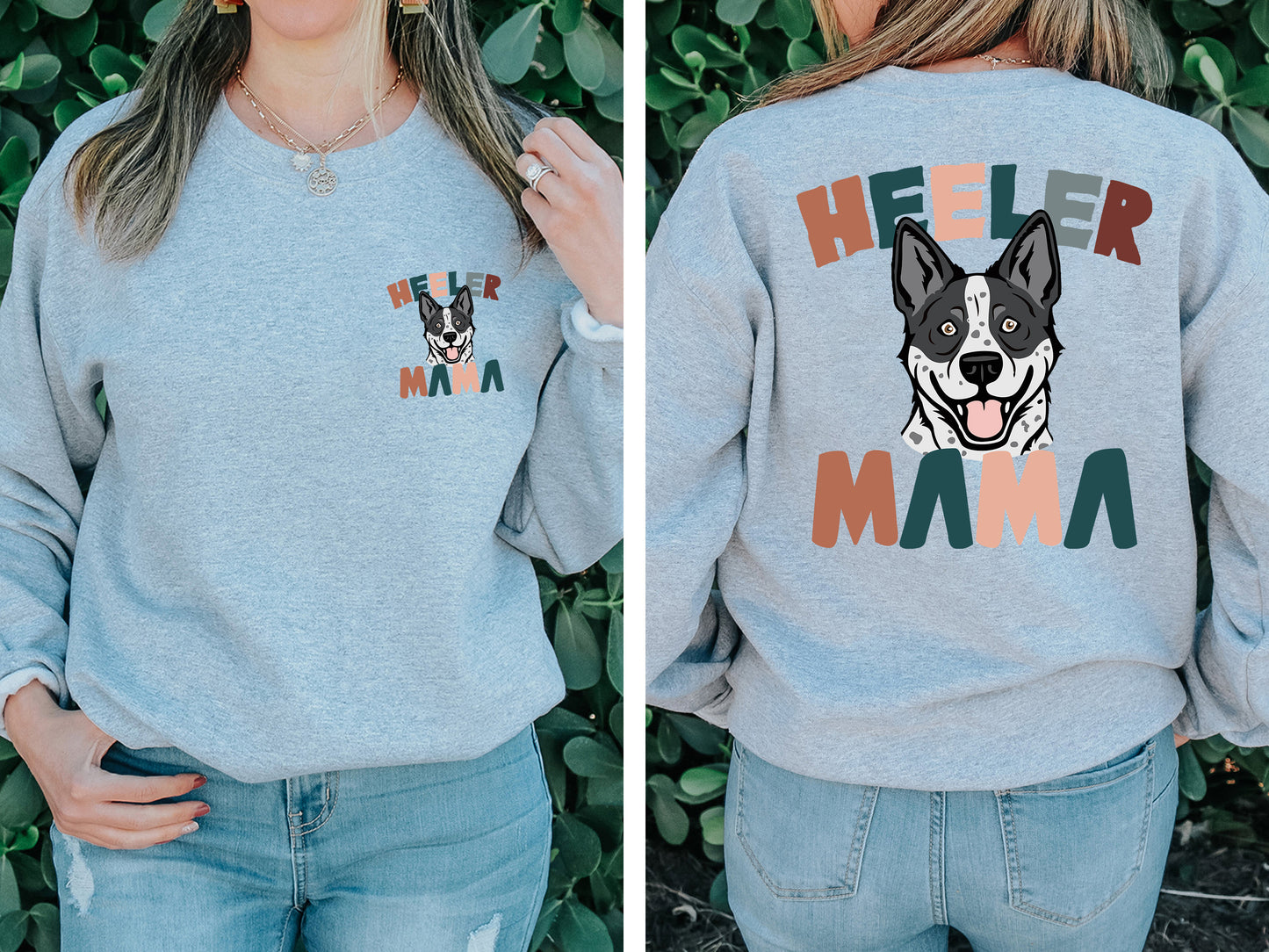 Blue Heeler Mama Shirts