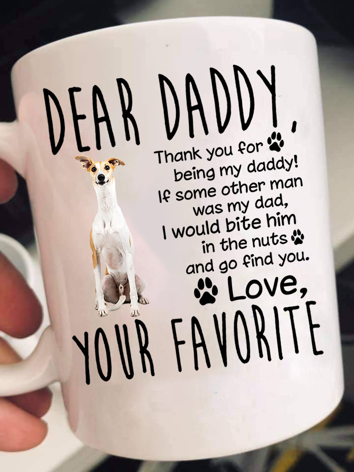 Dear Whippet Dad Mugs