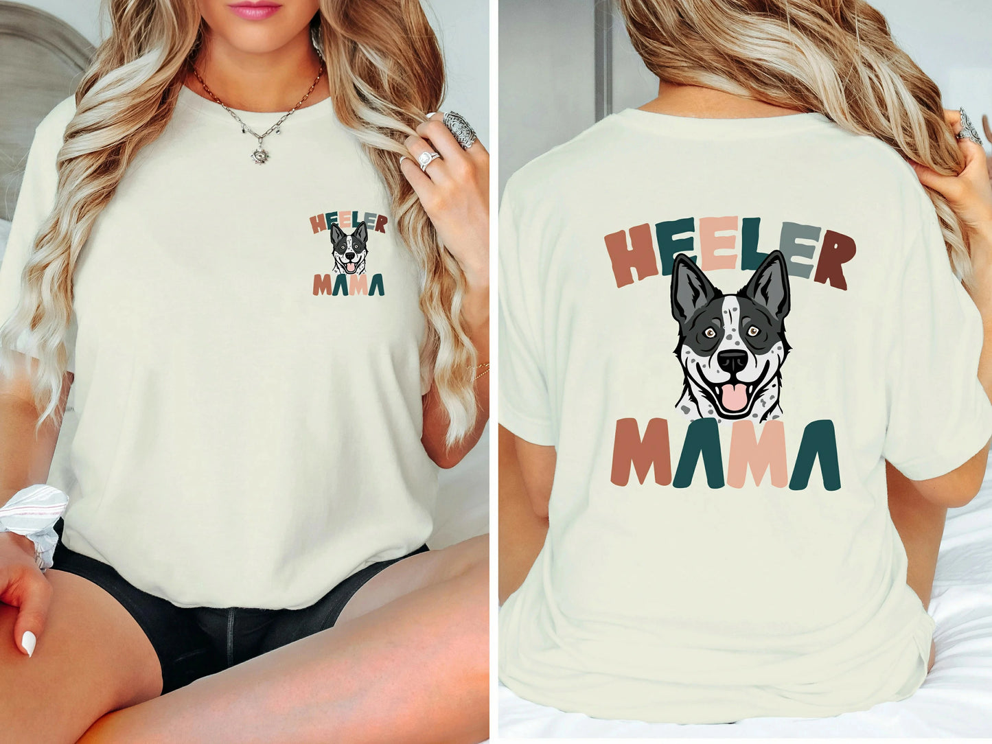 Blue Heeler Mama Classic T-Shirts