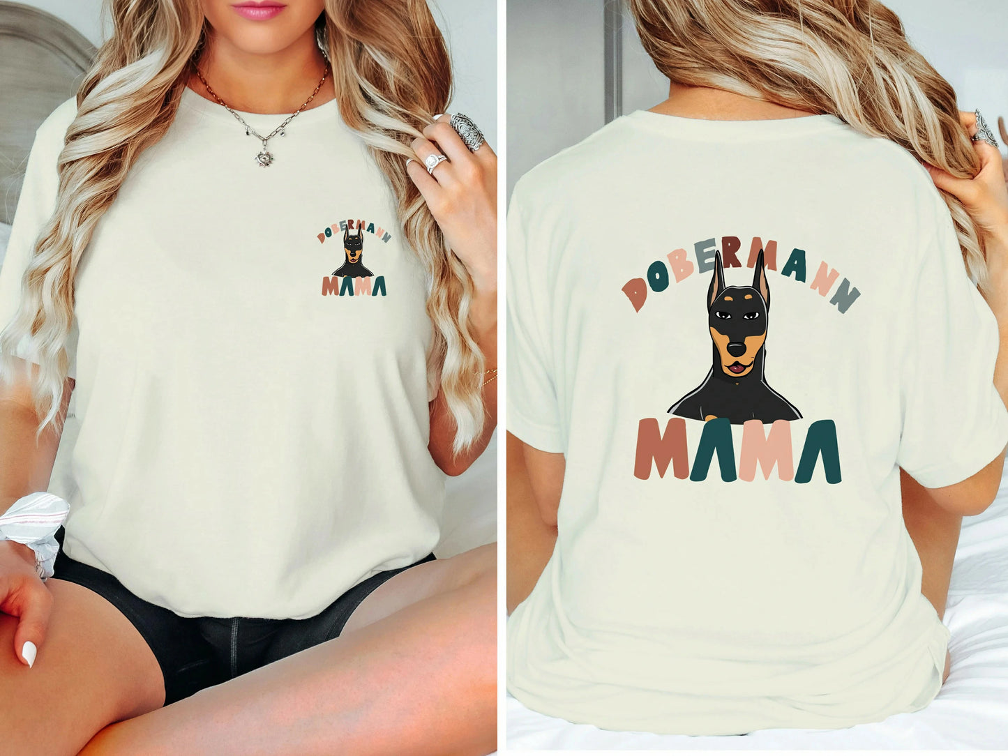 Doberman Mama Classic T-Shirts