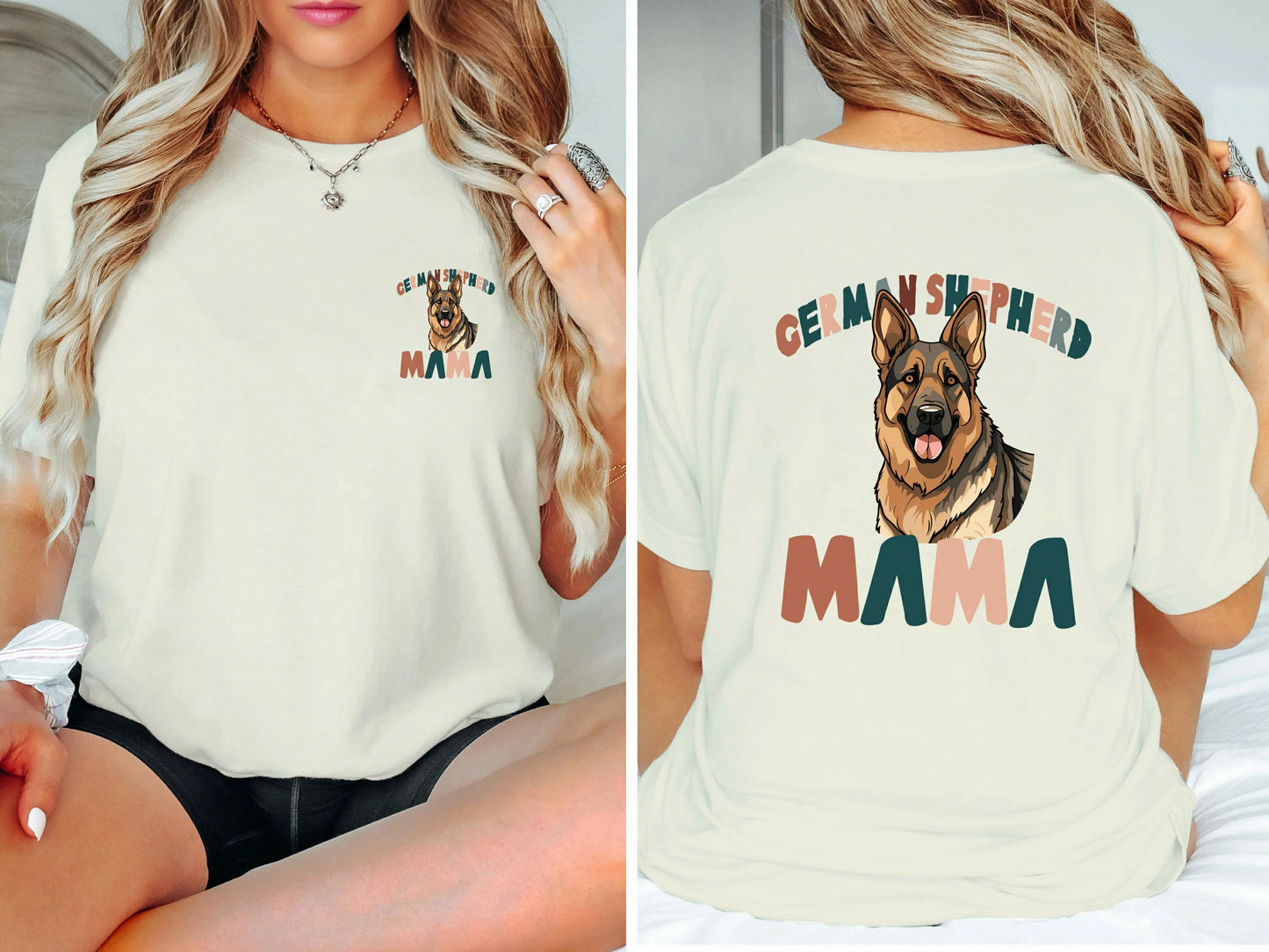 German Shepherd Mama Classic T-Shirts