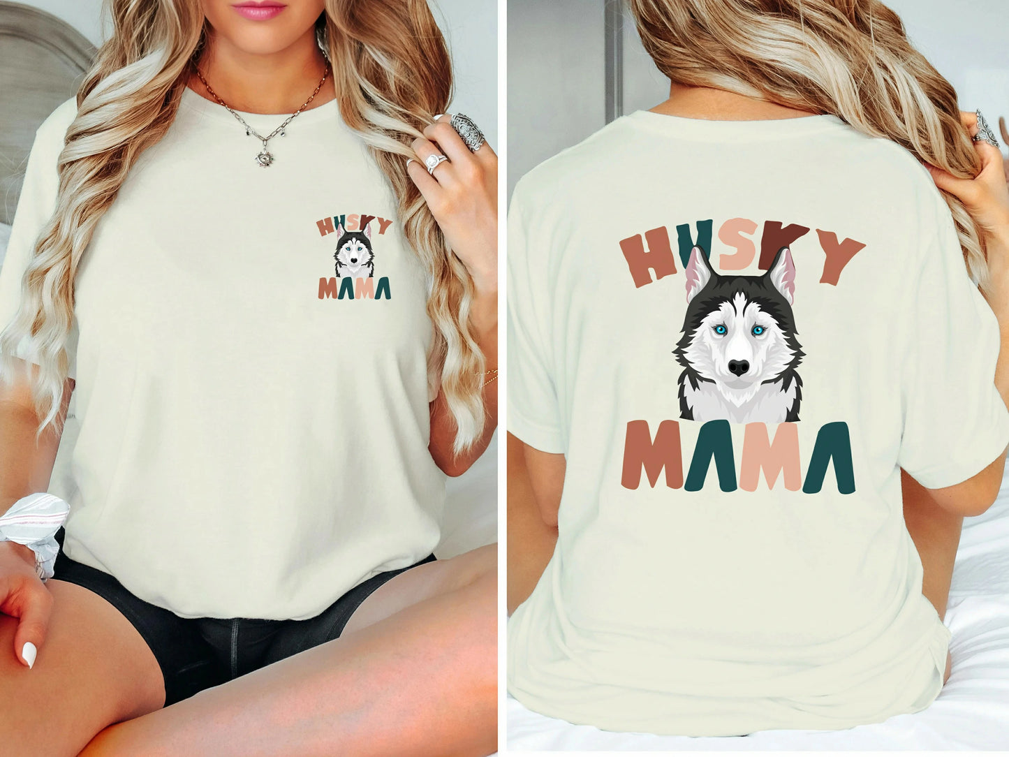 Husky Mama Classic T-Shirts