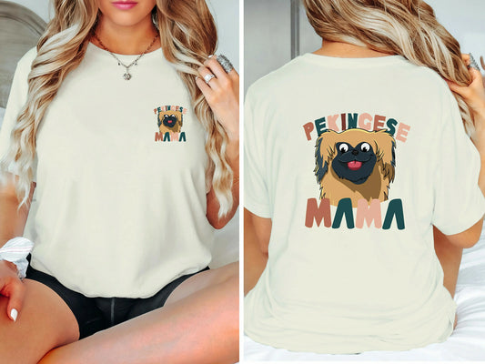 Pekingese Mama Classic T-Shirts