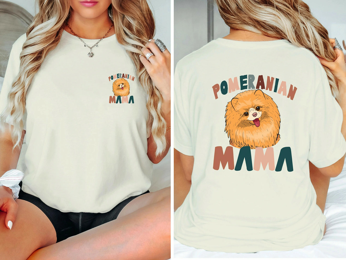 Pomeranian Mama Classic T-Shirts