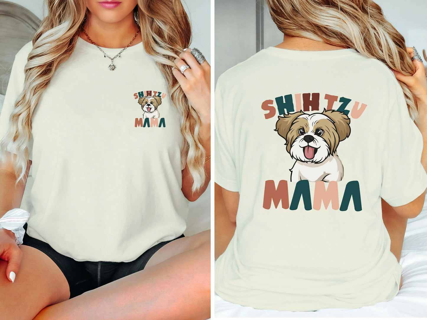 Shih Tzu Mama Classic T-Shirts