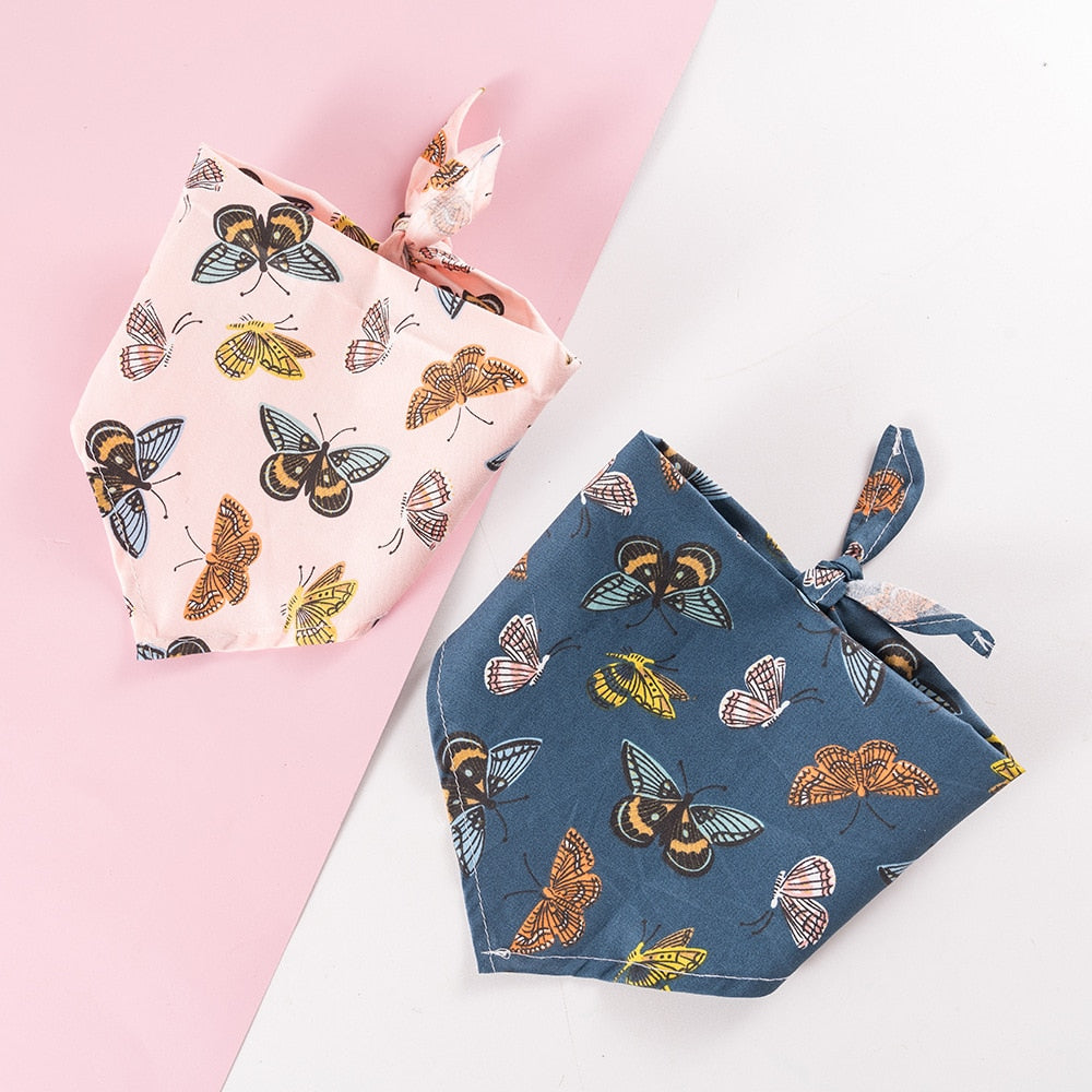 Butterfly Dog Bandanas